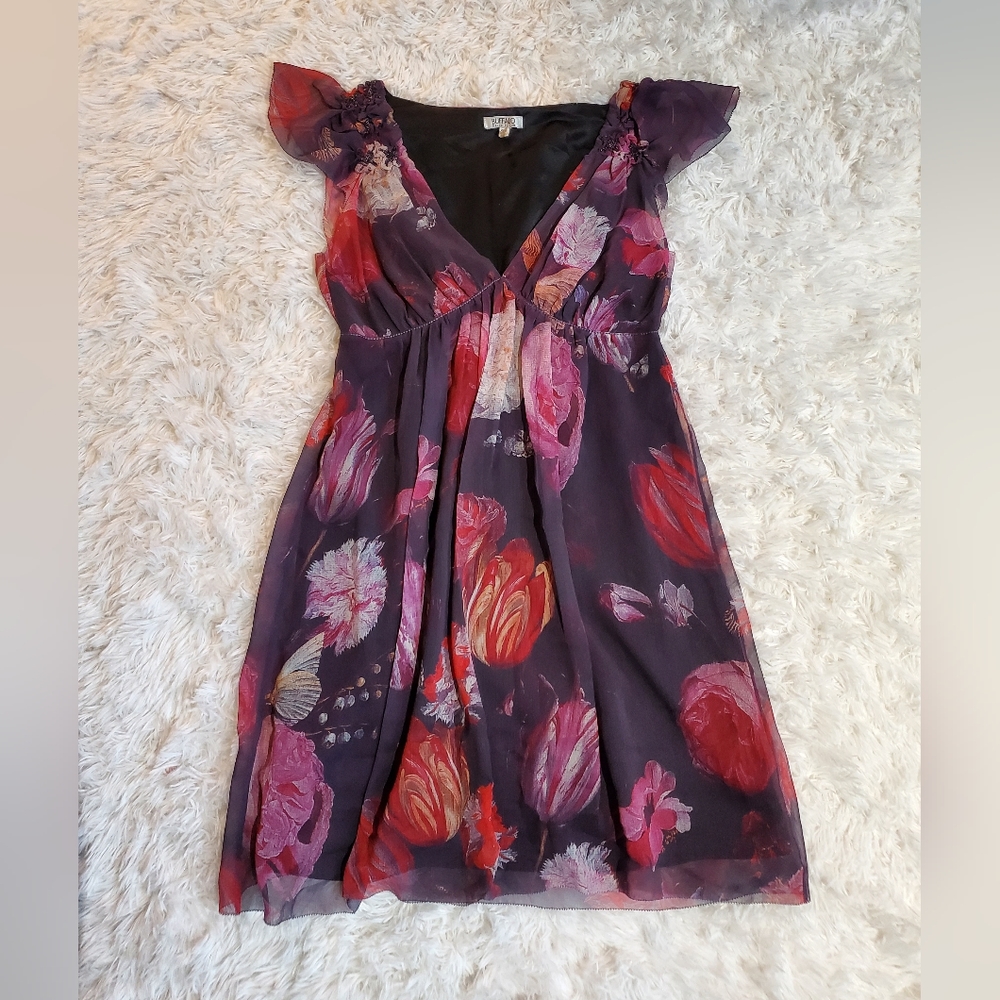 Soft Colors Floral Dress